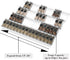 Mulush Acrylic Spice Rack Tray - Spice Drawer Organizer for Kitchen Cabinets Storage and Organization (Jars Not