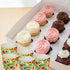BCS Harvest Theme Scalloped Baking Cups, 50-ct Muffins Cupcakes Cases Wrappers for Kitchen Party Favor Treats