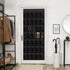 WVM 35 4 Closet Over The Door Shoe Organizer with Breathable Mesh Pockets, Hanging Shoe Organizer for Door with Metal