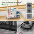 9.5" 3.5" 5.2" Yofidra Sponge Holder for Kitchen Sink Organizer Caddy: Sink Sponge with Instant Drying Stone, Metal