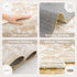 5x7 5'x7') Soalmost Area Rugs for Living Room, Washable Vintage Floral Non-Slip Low Pile Neutral Rug Soft Throw Carpet