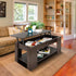 Modern ZENY Lift Top Coffee Table with Hidden Storage - Ideal for Living Room