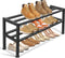 KEETDY Heavy Duty Shoe Rack for Closet Entryway, Stackable Shoe Organizer for