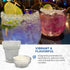 Snowy River Pearl Cocktail & Margarita Sugar Rimmer, Vibrant Color Glass Rimming Sugar, 8oz