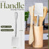 Alpine Cuisine Stainless Steel Solid Turner 13-Inches, Comfortable Handle, Heat Resistant Kitchen Spatula, Dishwasher