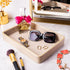 ZHEM Countertop| Perfume Tray Valet Tray Night Stand Bedside Organizer| Perfume Organizer Catchall| Perfume Trays