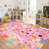 4x5, Ultra-Soft Kids Rug Washable Non-Slip Toddler Play Mat, Educational Learning Carpet for Nursery Bedroom Classroom