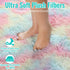 5x8 PAGISOFE Fluffy Soft Area Rugs for Girls Bedroom, Plush Shaggy Colorful Rugs for Kids Playroom Kawaii Princess