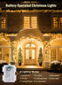 17 50 8 Minetom Christmas String Lights Battery Operated, FT LED Battery Operated Fairy Lights with Timer, Modes