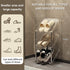 3 YYW Narrow Shoe Rack Vertical Shoes Rack for Entryway Corner Shoe Storage Organizer for Small Spaces Transparently