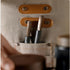 Professional Coffee Grinder Brush, ABS Handle with Nylon Bristles for Espresso Grounds Cleaning