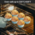EUSOAR Aluminum Pans with Lids, 30pcs 5oz Disposable Foil Muffin Liners for Cupcake Baking and Mini Pies