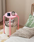 TB01BP092 TUTOTAK Small Side Table, Round End Table, Night Stand, Bedside Table, Sofa Table with Storage Basket, Living
