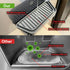 KindGa Refrigerator Drip Catcher Tray, Protector Ice and Water Dispenser Pan, Fridge Spills Water Pad Catch Basin for