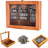 Anxiety Bookshelf with 200 Unique Miniature Books - 9.84 x 7.87 Inches