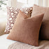 Cozy 22x22 Inch,1PC,Dusty Foindtower Decorative Textured Boucle Throw Pillow Covers Accent Solid Pillow Cases Neutral