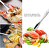 Crab Leg Crackers and Tools, 7 Piece Seafood Tools Set with Stainless Steel Lobster Crackers and Picks