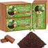 Riare 6pcs Organic Coco Coir Bricks Soil Blocks- 100% Natural Compressed Coco