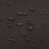 NLMUVW Round Fitted Vinyl Tablecloth with Elastic Edge, 100% Waterproof PVC Table Cover for Indoor/Outdoor, Black