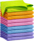 FGSAEOR Microfiber Cleaning Cloth, All Purpose Cleaning Rag - Ultra Absorbent Microfiber