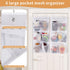 2 Pack, Closet, GOMAJI Over the Door/Wall Shoe Organizer, Narrow, Hanging Shoe Rack for Bathroom, RV, Pantry, Camping