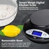 Smart Weigh Food Kitchen Scale with Bowl, 11lb x 0.1oz, Digital Weight Scale for Baking