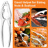 5 Set, Set, Crab Crackers and Tools, Pcs Crab Crackers, Lobster Crackers and Tools, Seafood Tools Walnut Nut Cracker