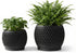 Fabix3D Plant Pots, Modern 3D Printed Honeycomb Planters for Indoor Plants, 4.7/6 Inch