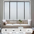 Coavas Window Privacy Film, Frosted Glass Static Cling Heat Blocking Window Tint, 17.5 x 78.7 Inch