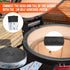 Onlyfire Chef 180" Onlyfire Wire Mesh Gasket Kit Fit for Kamado Joe Big Joe, High Temp Fiberglass Big Green Egg Gasket