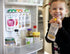 Storage Theory Space Saving Food Pouch Organizer for Fridge, Holds 6 Pouches - Perfect for Baby Food