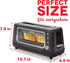 DASH Clear View Toaster: Extra Wide Slot Toaster with See Through Window - Grey