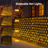6.6 9.8Ft 200 8 Dimmable echosari Net Lights Battery Powered, x LED Net Bush Lights with Mode Timer Remote, Mesh