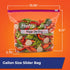 66 Count Hefty Slider Kitchen Storage Bags, Gallon Size