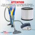 LifeSupplyUSA Wet/Dry Vacuum Filter Replacement Compatible with ShopVac 5 Gallons and Up 90304, 903-04, 903-50-00