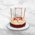 24 Count Tall Thin Metallic Rose Gold Birthday Candles with Holders, Elegant Classy Cake Topper for Custom Birthday Cake