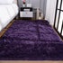 4x6 Przemy Dark Purple Area Rug for Bedroom, Feet Fluffy Shaggy Rugs for Living Room, Super Soft Fuzzy Carpet Rug