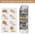 Closet 1624 Criusia Shoe Organizer, Over the Door Shoe Organizer, Hanging Shoe Storage with Large Deep Pockets, Fits