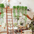 CQURE 12 Pack 84Ft Artificial Ivy Garland, Fake Vines UV Resistant Greenery Leaves for Home Bedroom Party Decor