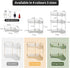 Counter Countertop 2 YCIA&DONE Corner Bathroom Organizer, Makeup Organizer for Vanity, Skincare Cosmetic Perfume Tray