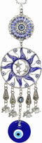 Turkish Blue Evil Eye Protective Wall Hanging Decor Amulet Ornament - CL17