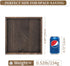 Counter 10inch Hanobe Serving Tray Decor for Table: Small Wood Decorative Trays for Ottoman Coffee Tables - Farmhouse