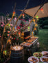 8.5Ft 10 Summer Multicolor Cocktail String Lights, Cocktail Plug in Outdoor Party Lights with LED Multicolor Cocktail