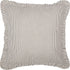 VHC Brands Hatteras Bedding Accessory, Euro Sham 26x26, Blue
