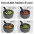 2 Set,100% 6.3 Inch Priority Chef Heavy Duty Large Cup Mortar and Pestle Granite, Non Slip Base, Make Fresh Guacamole