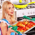 Baking Sheet with Silicone Mat Set of 4 - 2 Sheets + 2 Mats, Deedro Stainless Steel Baking Pan