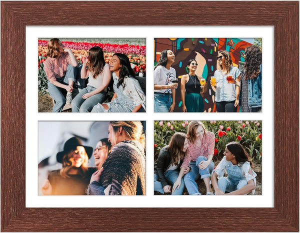 11x15 Picture Frame Display 4 opening 5x7 Picture Frame Collage,Multi Photo Frame