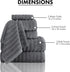 6 Set, 100% 2 2 2 Classic Turkish Towels CTT - Luxury Piece Towel Turkish Cotton, Absorbent & Comfy, Bath Towels, Hand