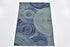 Unique Loom Outdoor Modern Collection Area Rug, Rippling, 2' 2" x 3' 1", Light Blue/Navy Blue