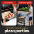Hans Grill Pizza Peel PRO for XL Pizza 12 Inch+, Professional Non-Stick Paddle for Launching and Retrieving Pizzas